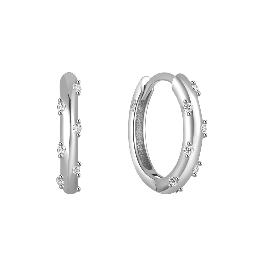 Classic Piercing Hoop Earrings For Women