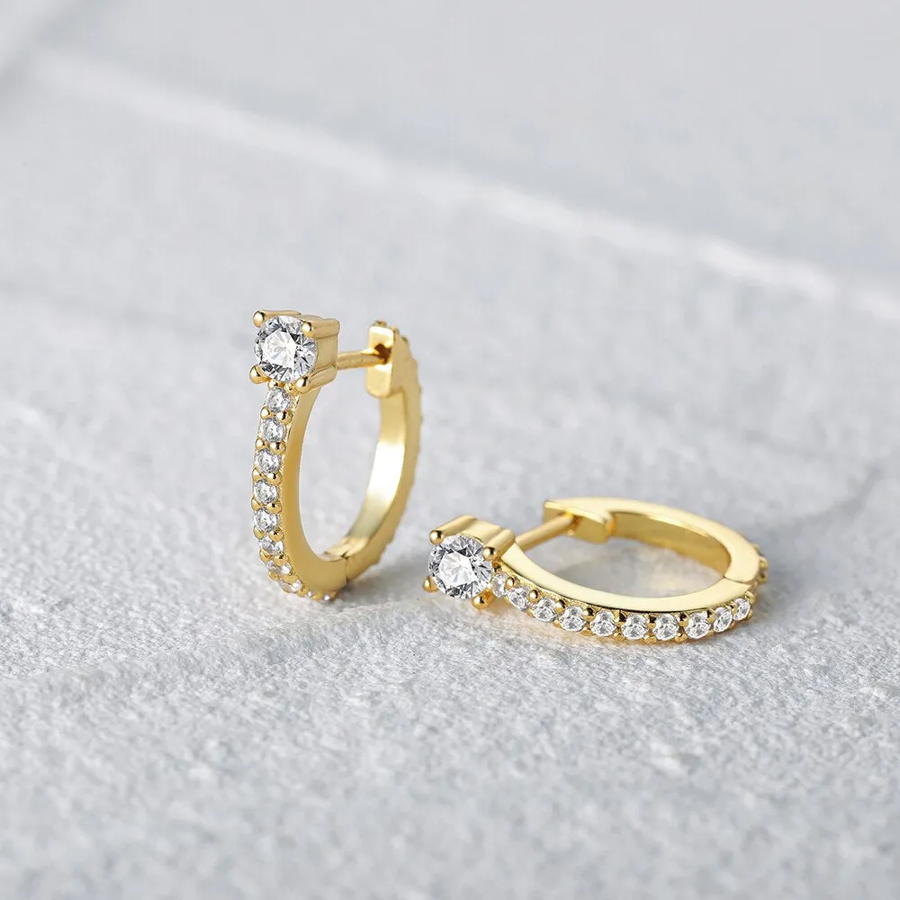 Classic Piercing Hoop Earrings For Women