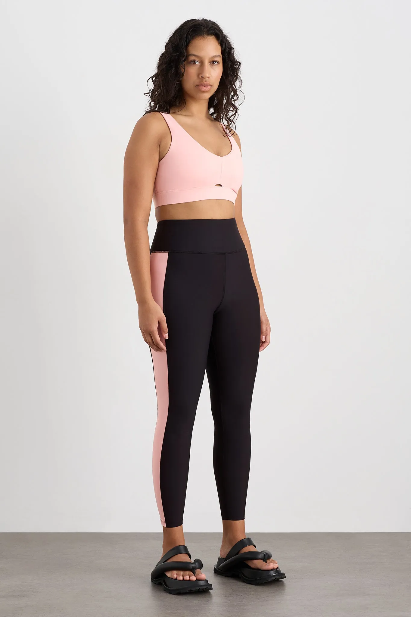 Colour Block Ankle Length Legging 212