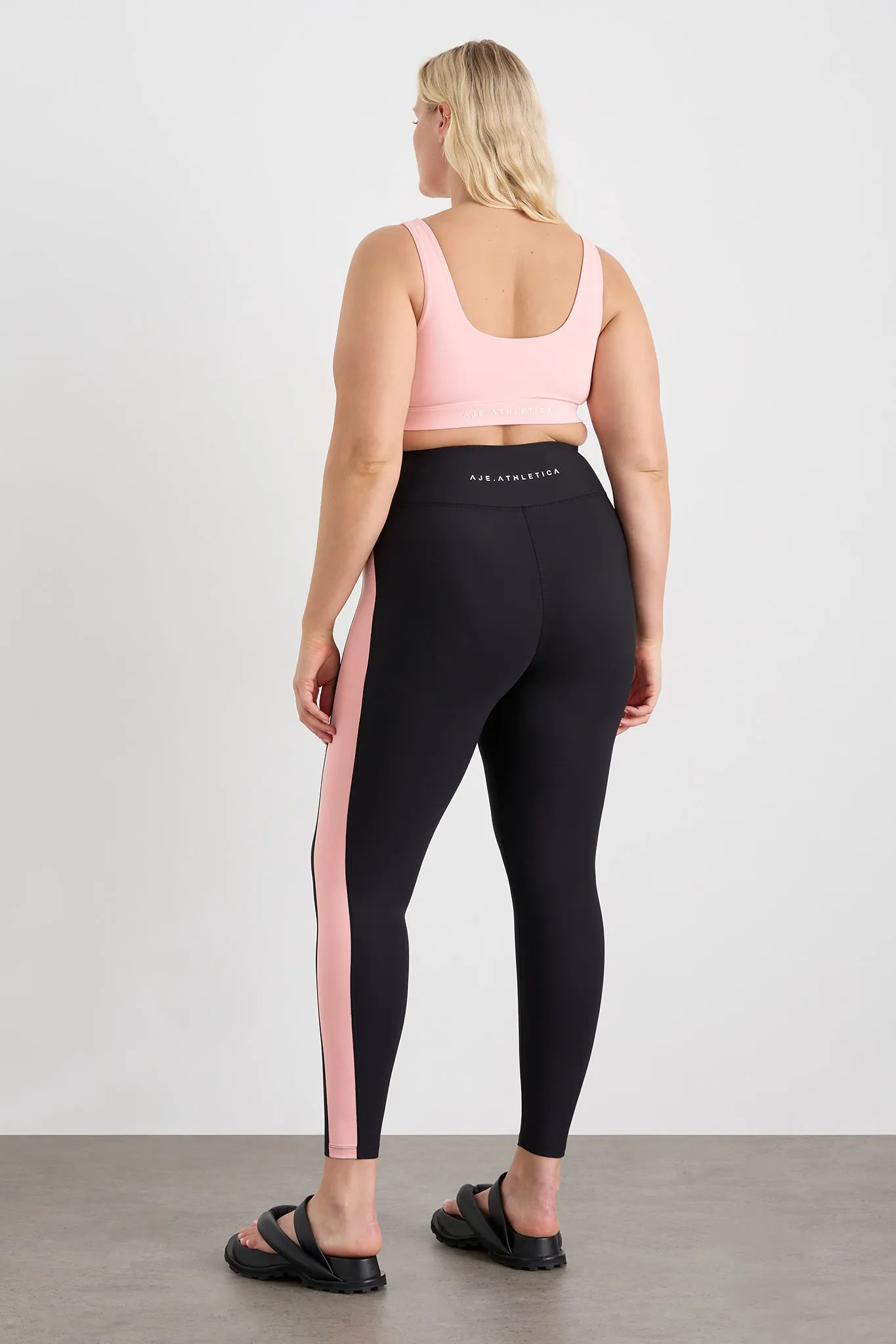 Colour Block Ankle Length Legging 212