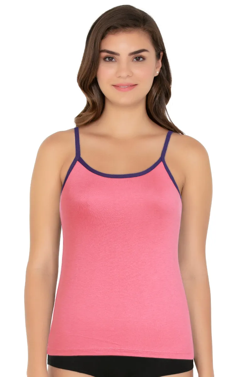 Cotton Camisole - Bright Coral