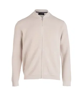 Cotton Cashmere Bomber Jacket