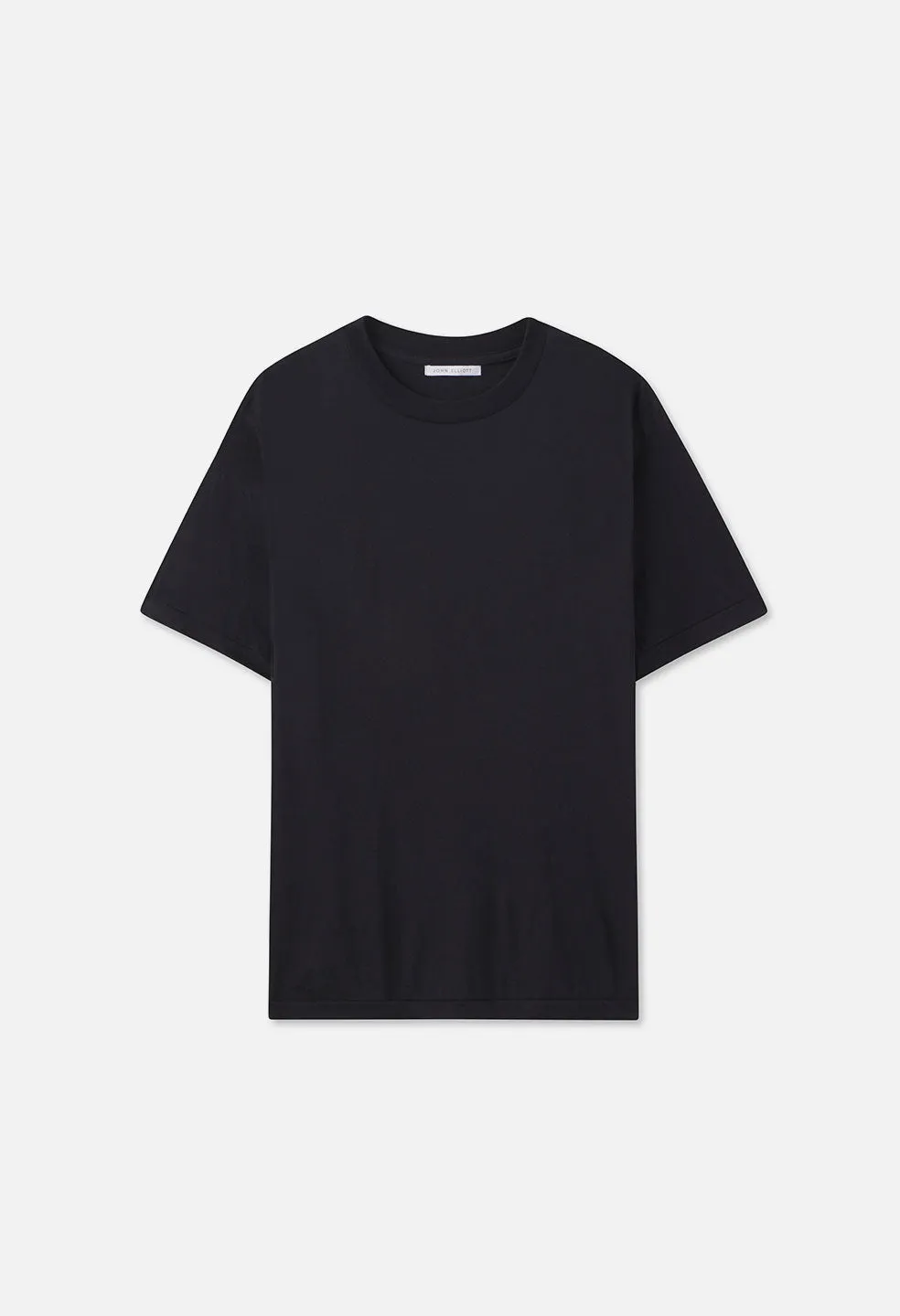 Cotton Cashmere Crew / Black