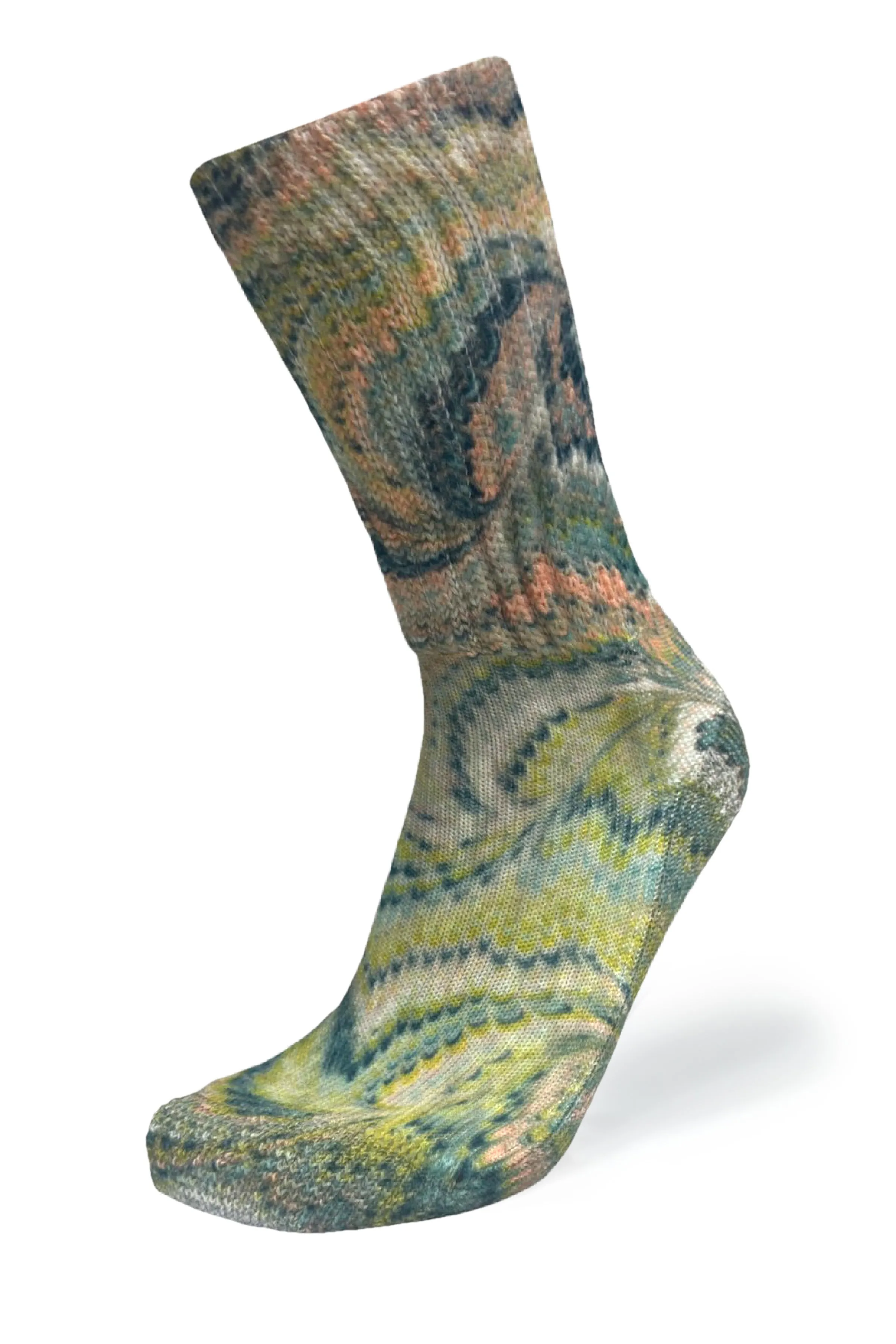 Cozy Diabetic Comfort Relax Fit Butterfly Effect Socks