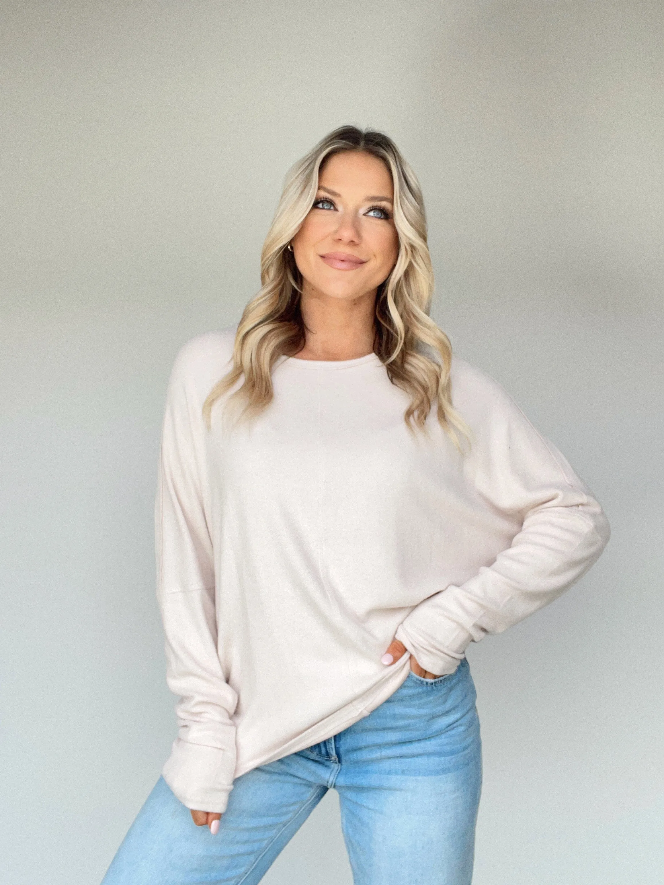 Cozy Dolman Sleeve Top