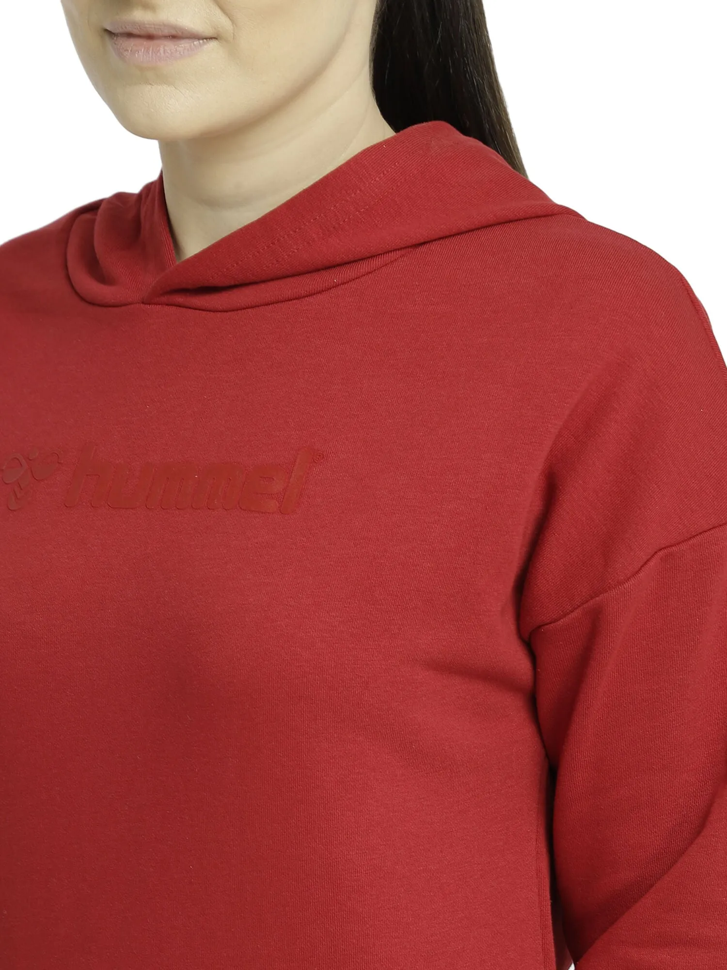 Dami Women Bright Red Hoodie