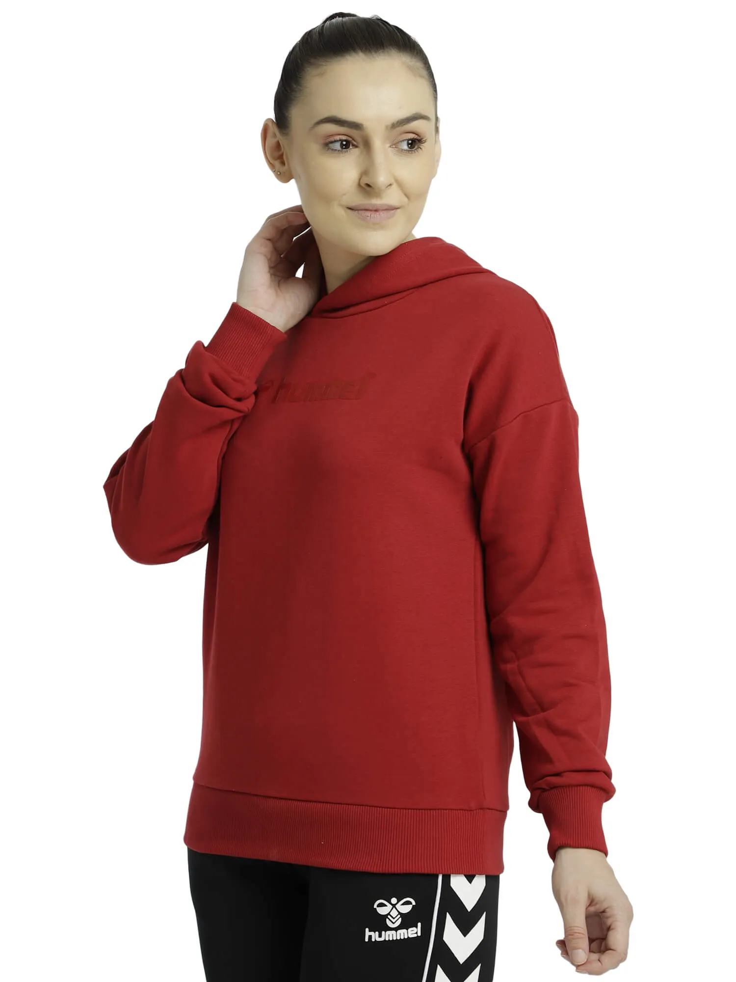 Dami Women Bright Red Hoodie