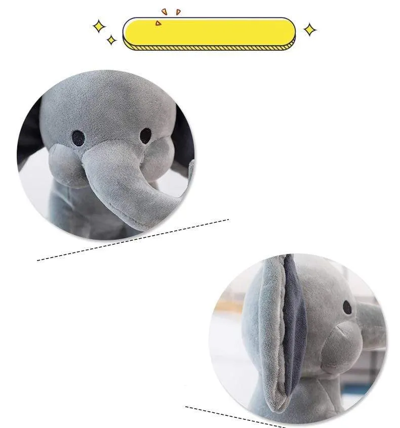 Elephant Plush Toys Baby Room Decorative Stuffed Dolls for Slepping 25cm Kawaii Animal Child Kids Plushiies Toy Pink Grey Doll