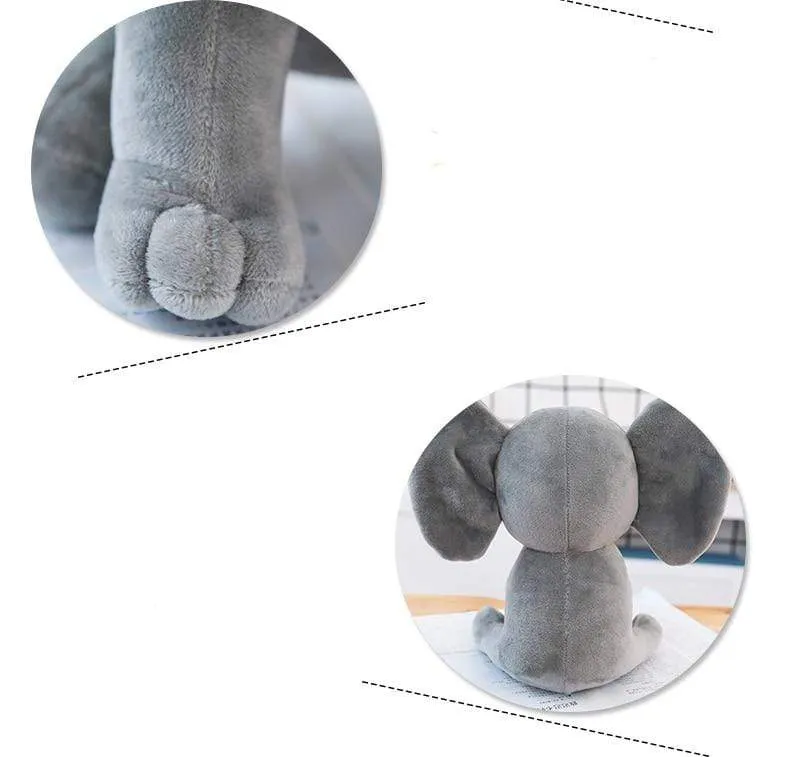 Elephant Plush Toys Baby Room Decorative Stuffed Dolls for Slepping 25cm Kawaii Animal Child Kids Plushiies Toy Pink Grey Doll