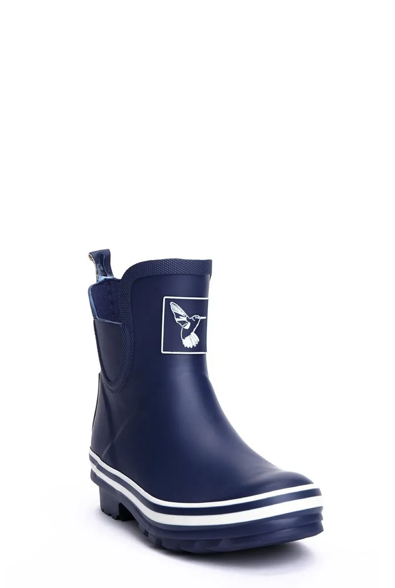 Evercreatures Blue Meadow Ankle Wellies