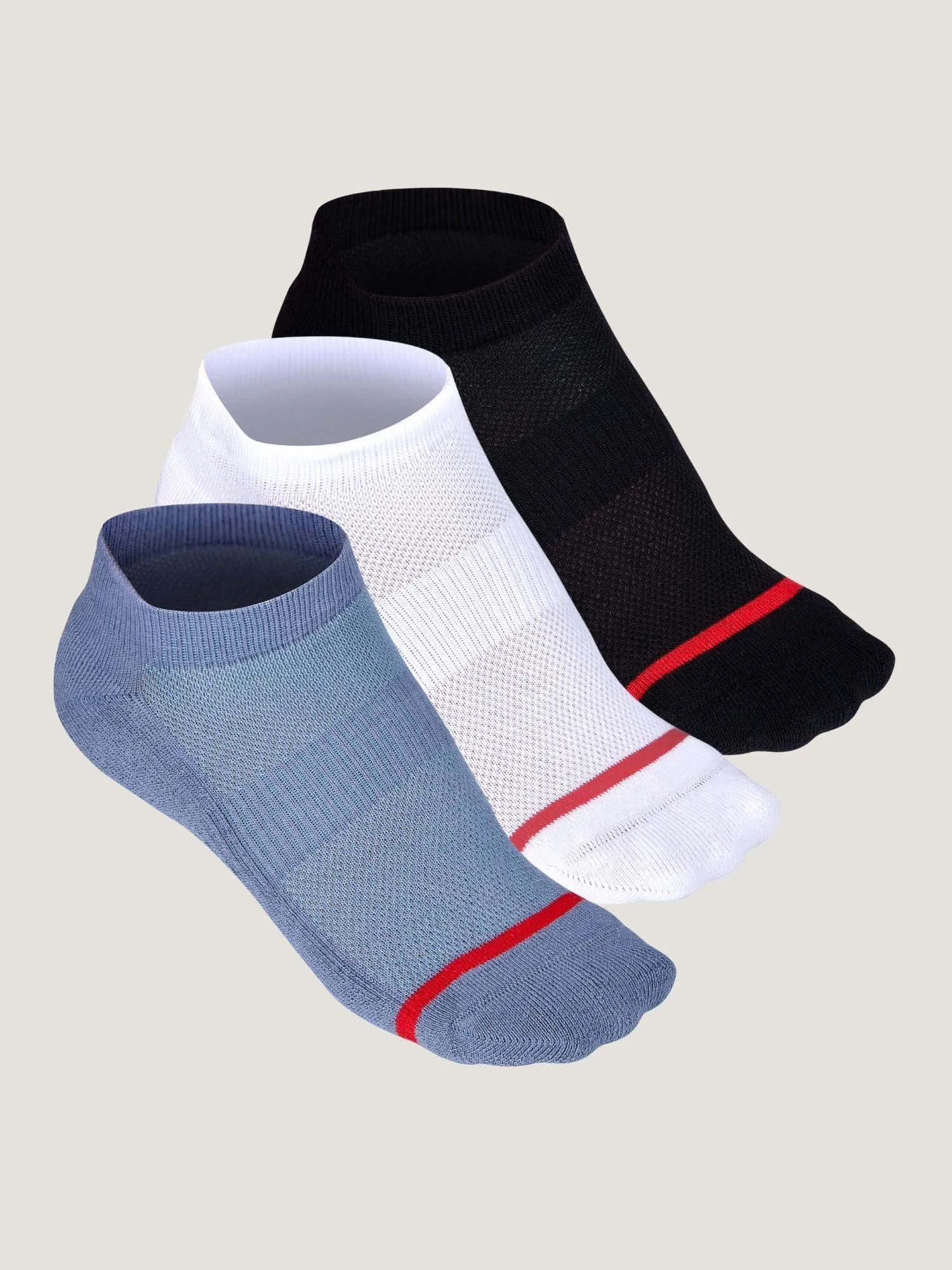 Foundation 3-Pack Ankle Socks