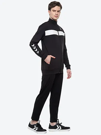 Griz Men's All weather Regular Fit Track Suit with Zipper and Pockets Comfortable Breathable Stretchable Soft Fabric For Everyday Use Ideal for Gym Training or Running Loungwear