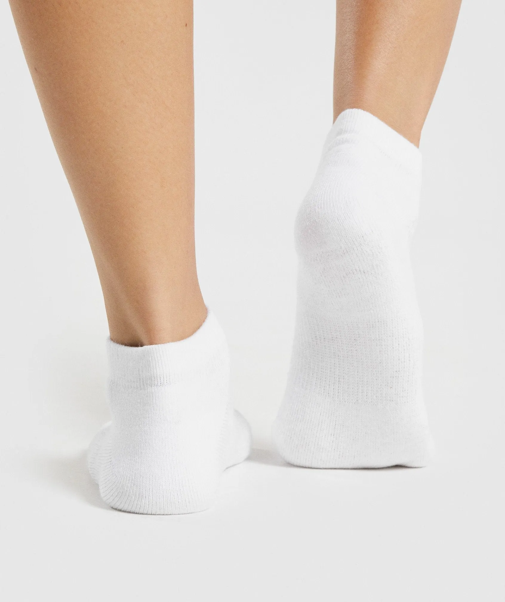 Gymshark Ankle Socks 3pk - White