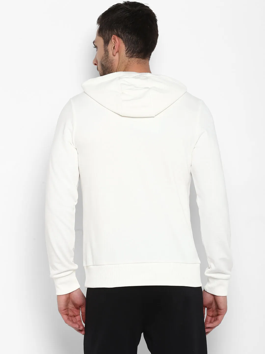 Helder Men White Hoodie