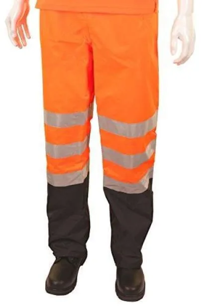 Hi Vis Class 3 Belfry Waterproof Breathable over Trousers En471 Beeswift Bet RIS 3279