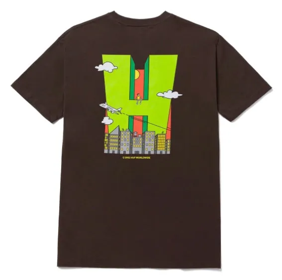 Huf City H Tee / Chocolate