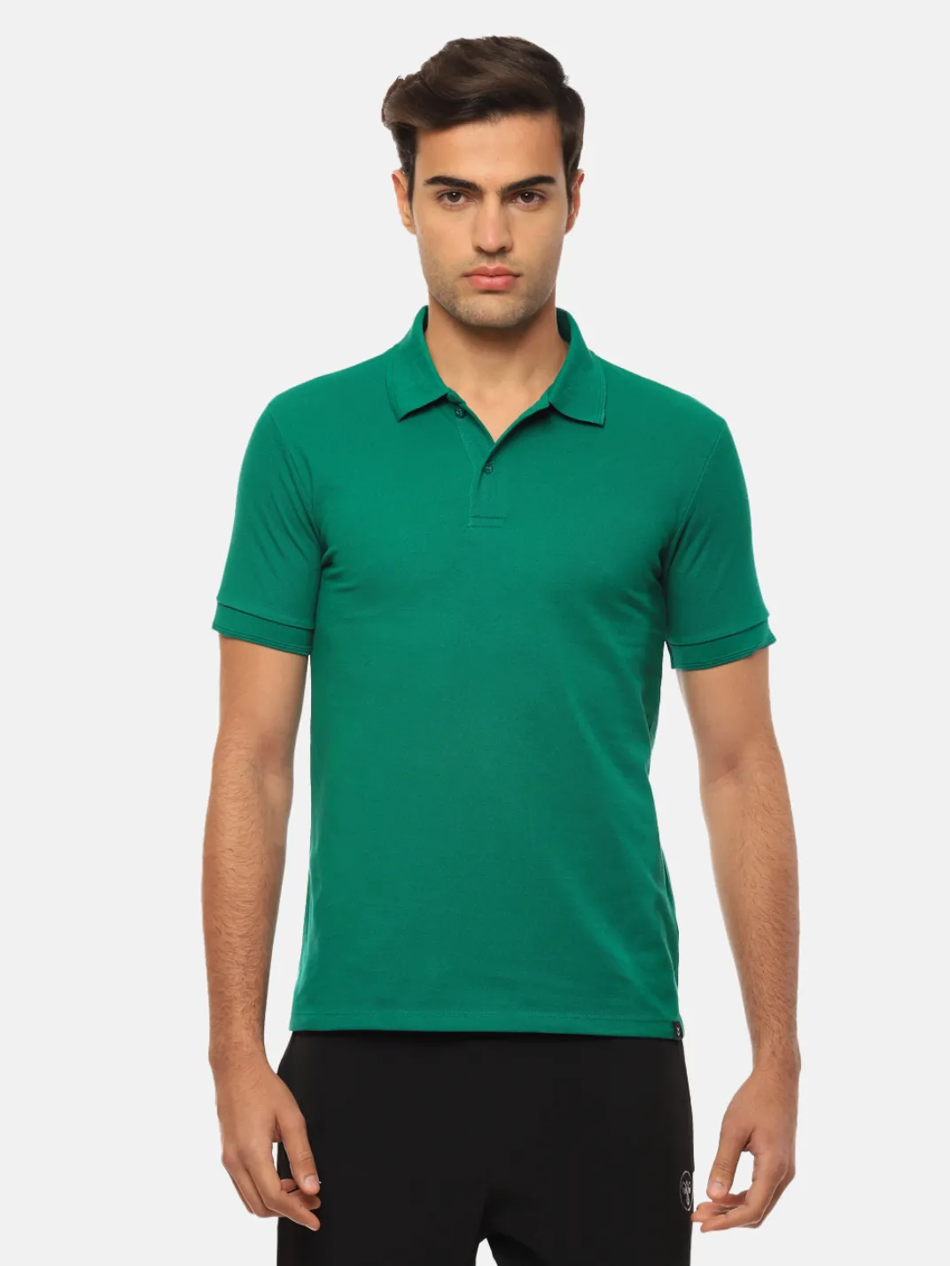 Hummel Men Green B2B Polo