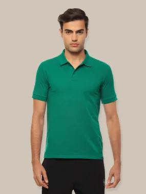 Hummel Men Green B2B Polo