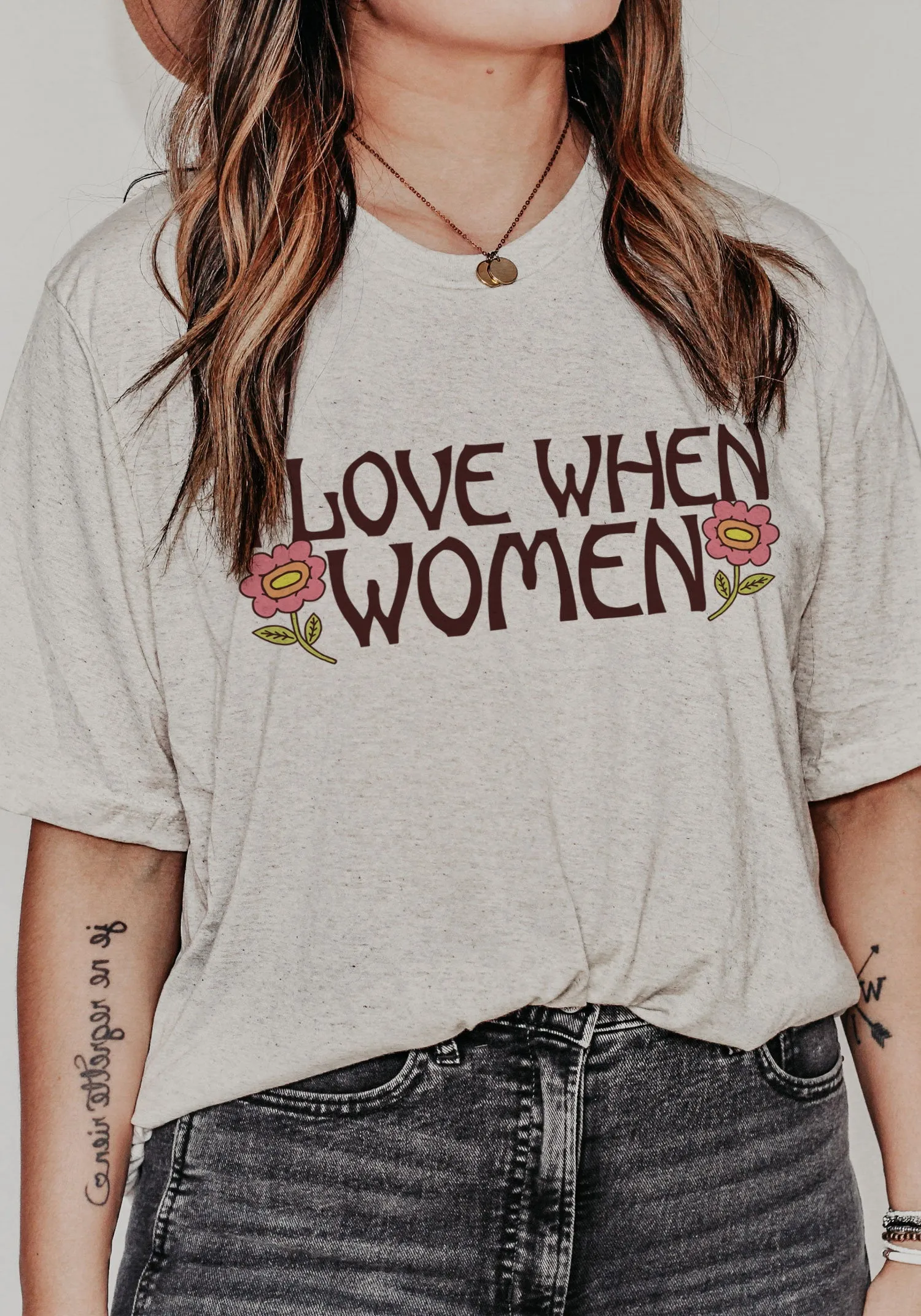 I Love When Women Tee