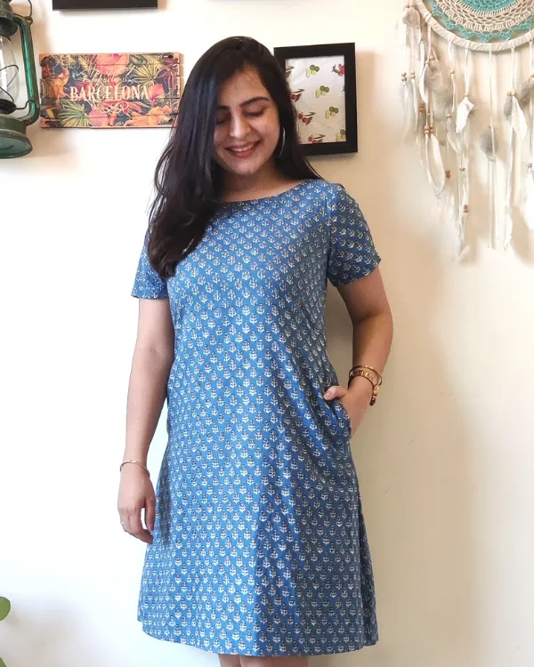 Indian Cotton Printed Dress