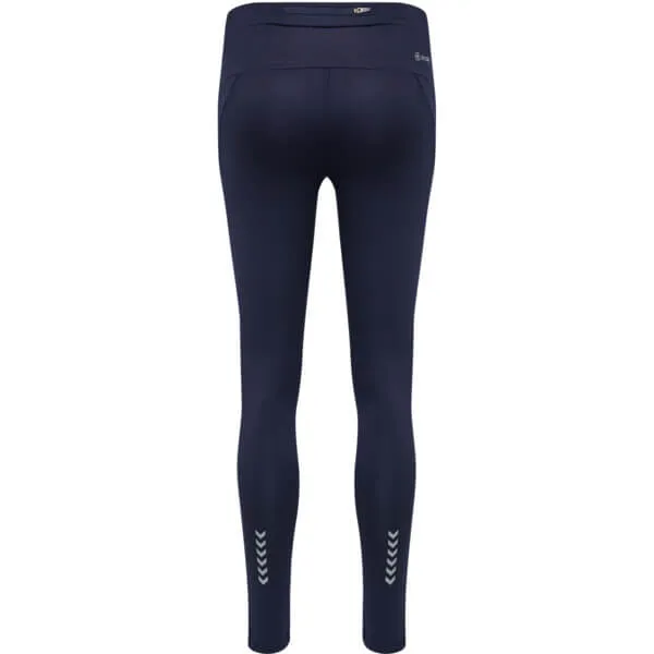 Innal Women Polyester Navy Blue Tight