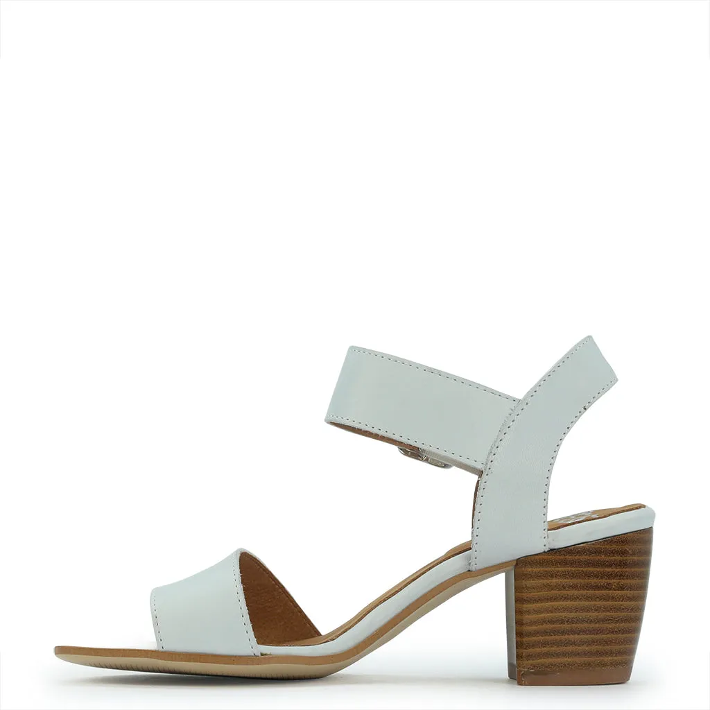 Irate Leather Ankle Strap Sandals