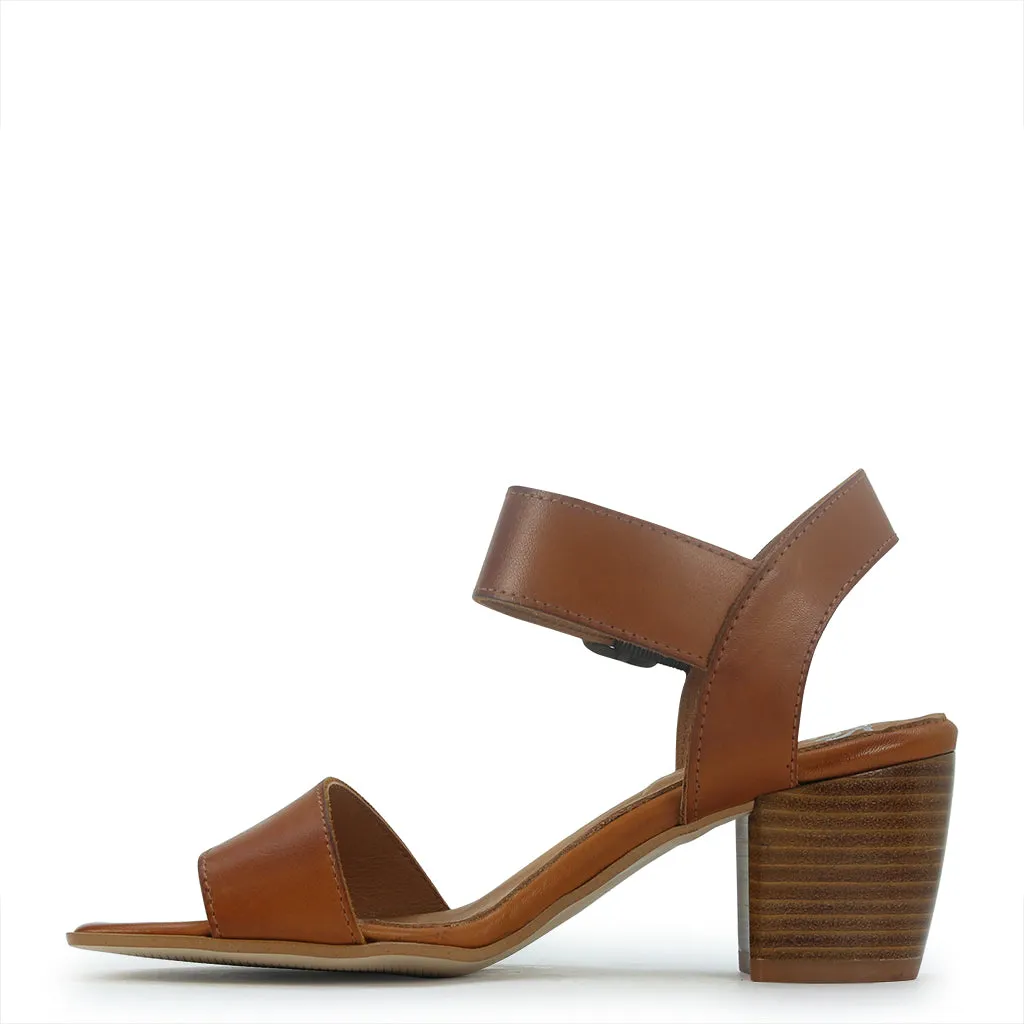 Irate Leather Ankle Strap Sandals