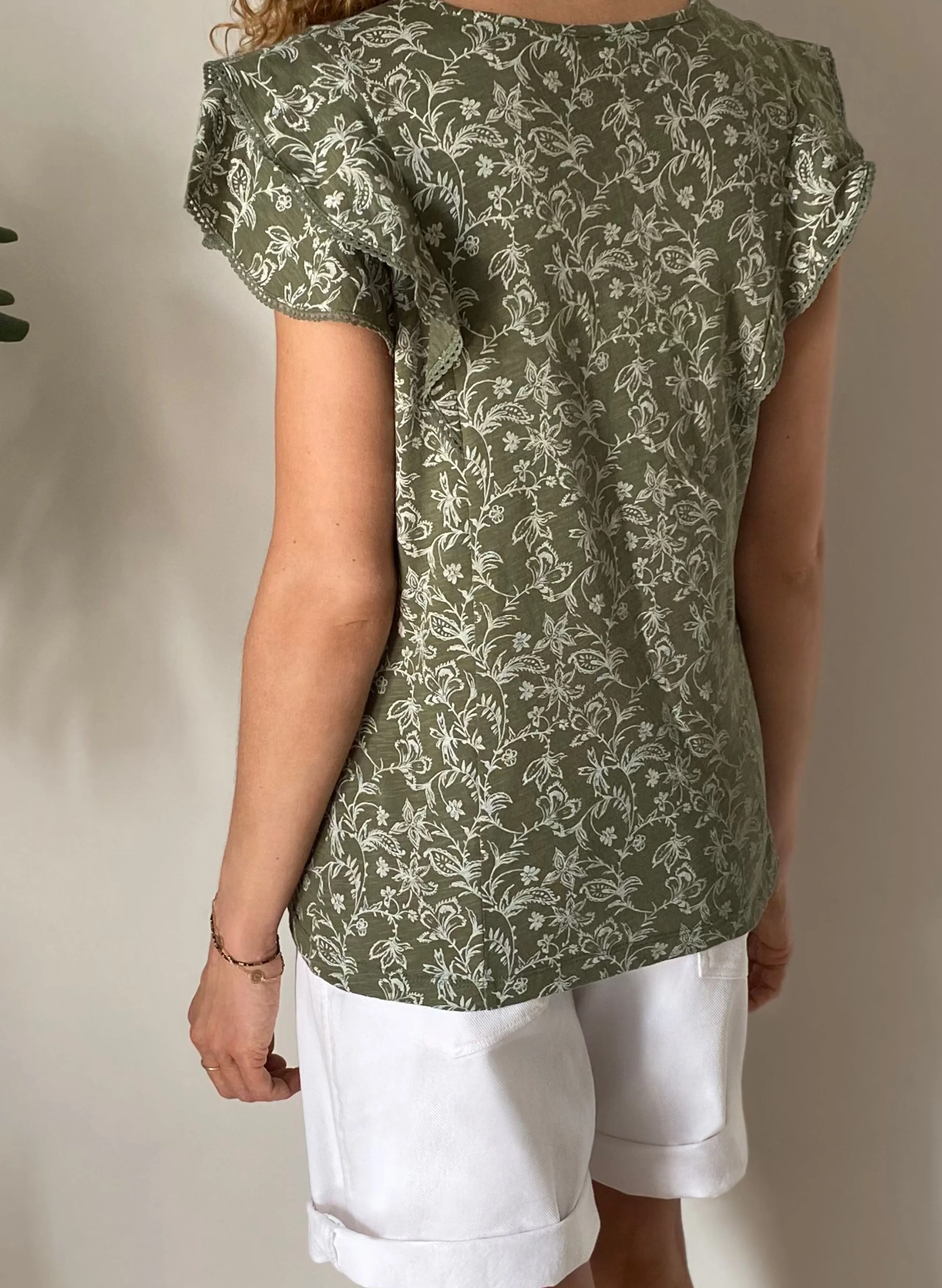 Eco-Friendly Kayla Organic Cotton Womens Top