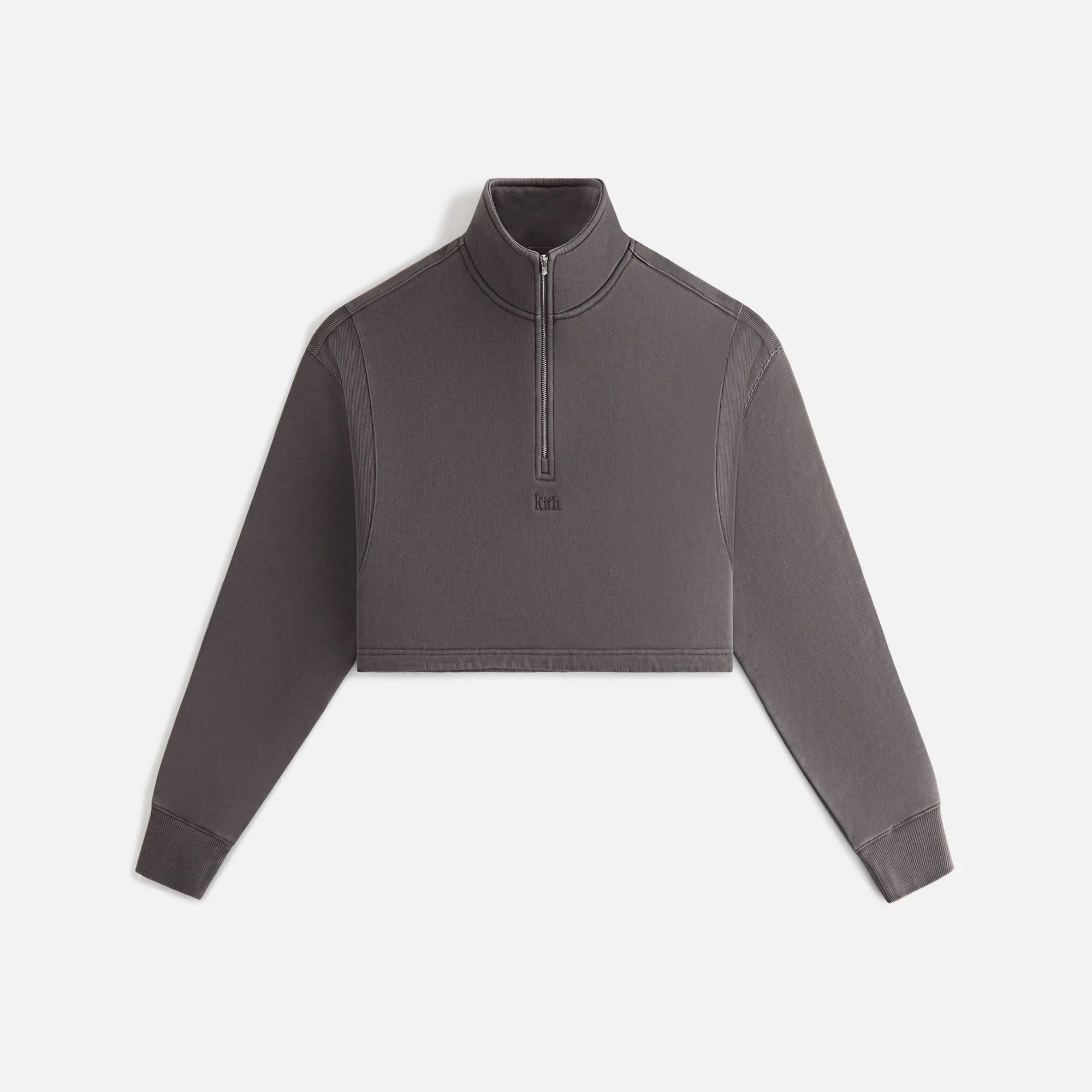 Kith Women Vesper Quarter Zip - Hematite