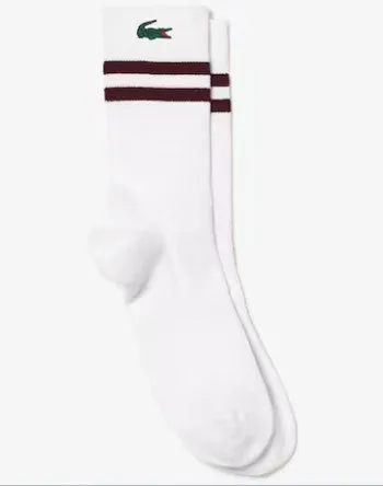 Lacoste Breathable Jersey Tennis Socks