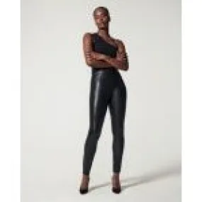 Leather Like Ankle Skinny Pant