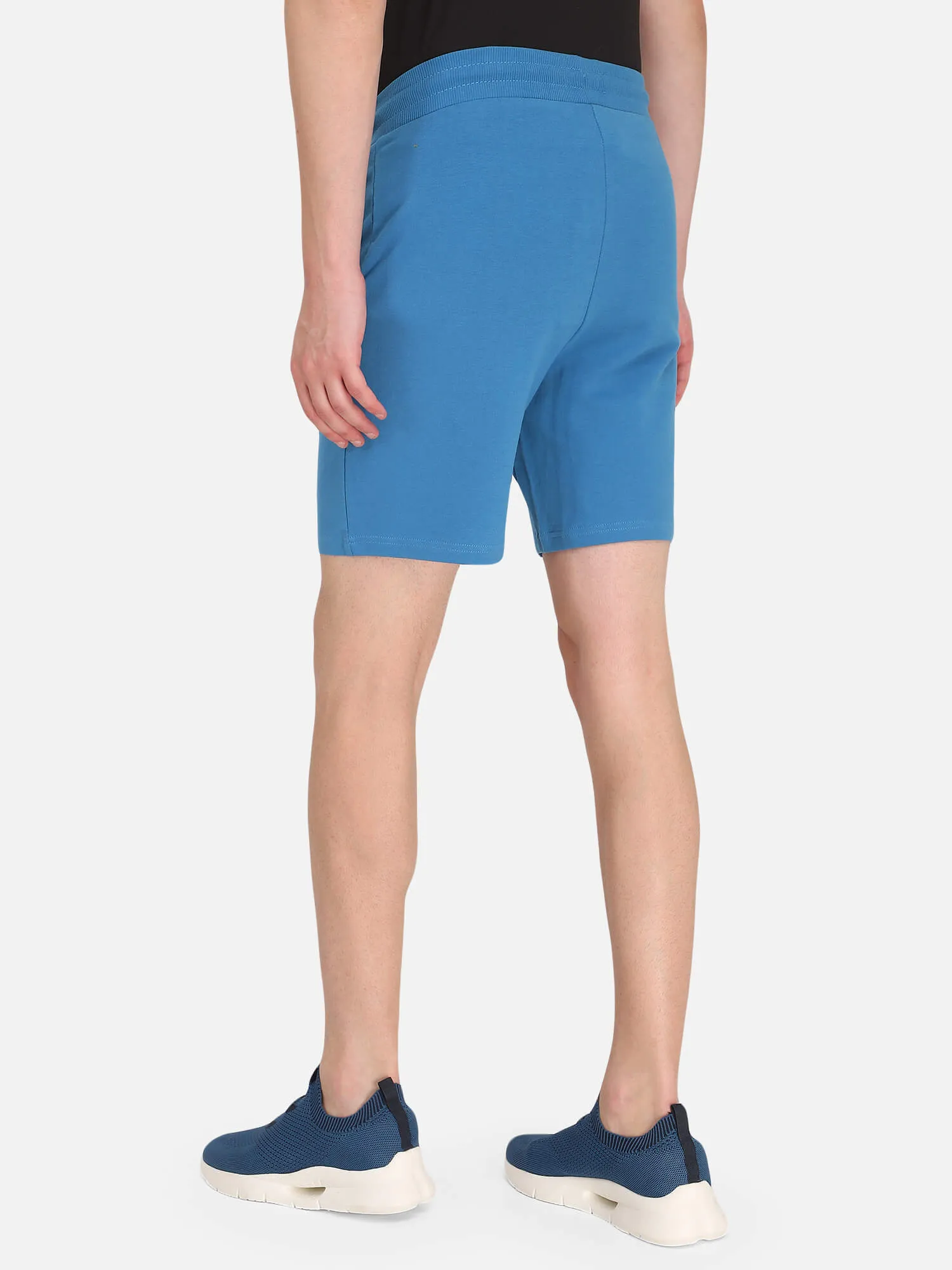 Legacy Men Cotton Blue Short