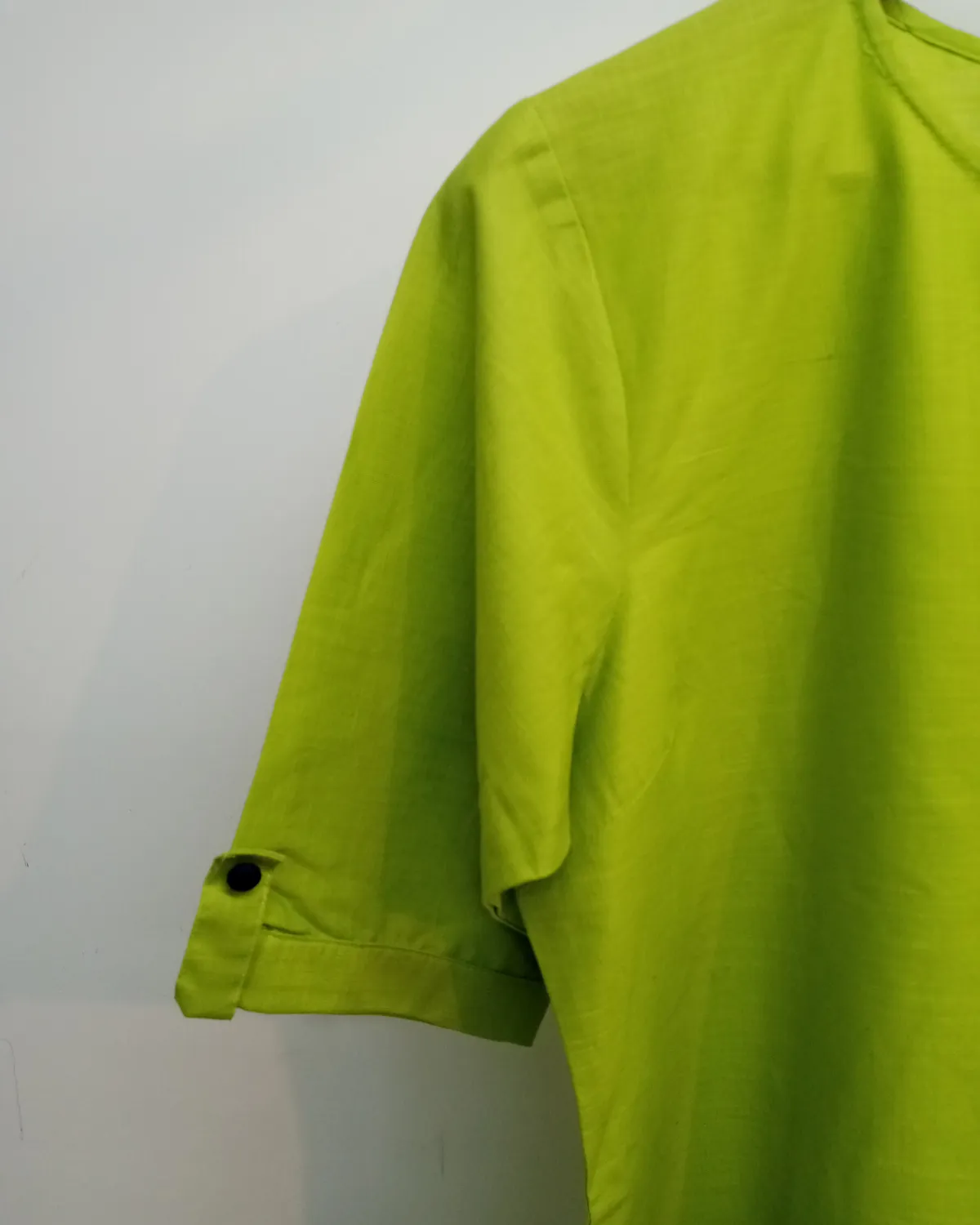 Lime Green Cotton Kurta