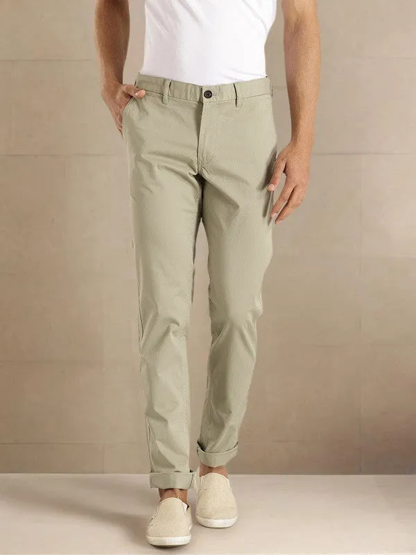 Men Brooklyn Fit Cotton Stretch Trouser