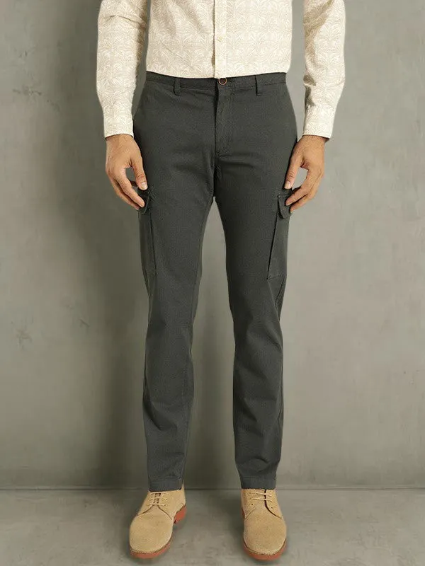 Men Brooklyn Fit Cotton Stretch Trouser