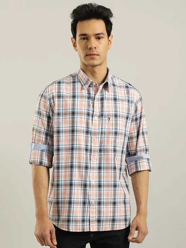 Men Checked Full Sleeve Cotton Shirt