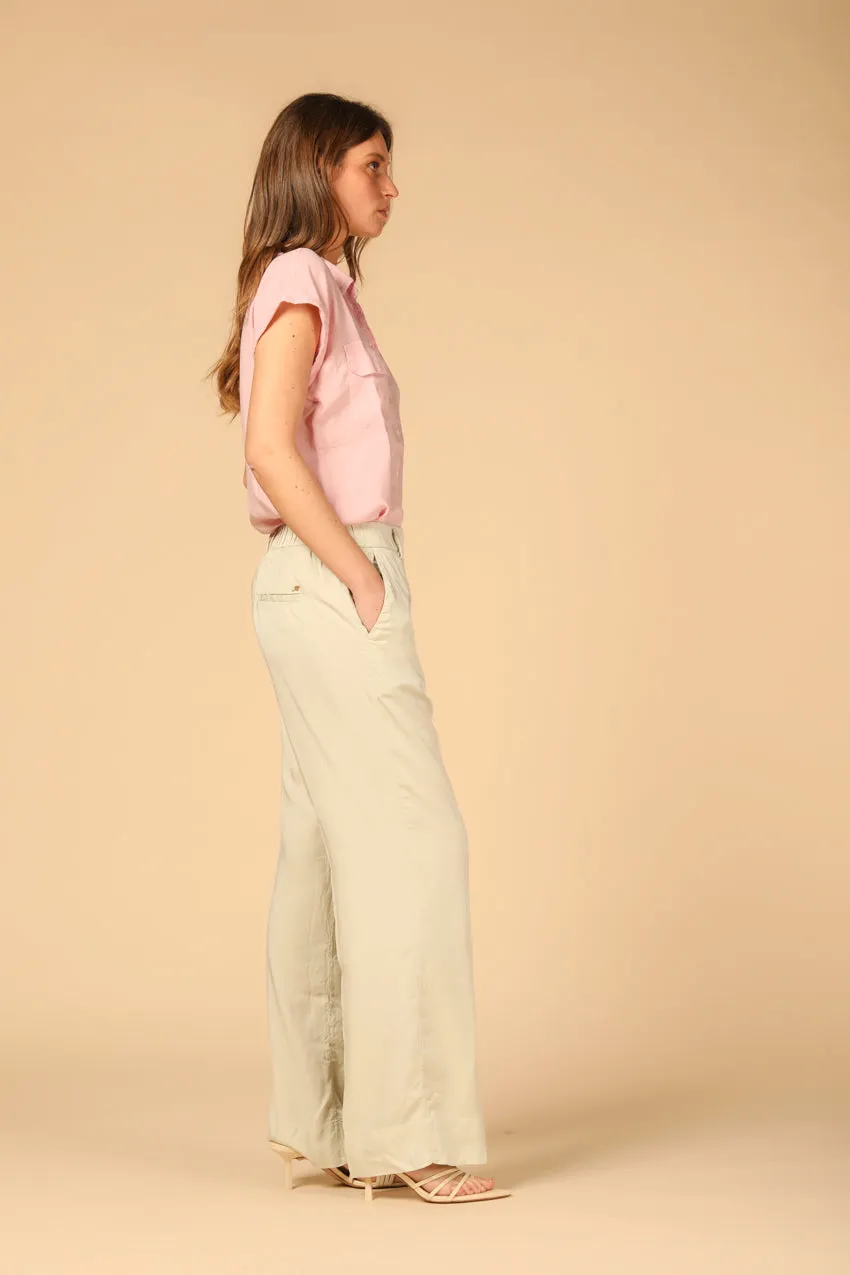 New York Cozy Straight pantalone chino jogger donna in modal straight