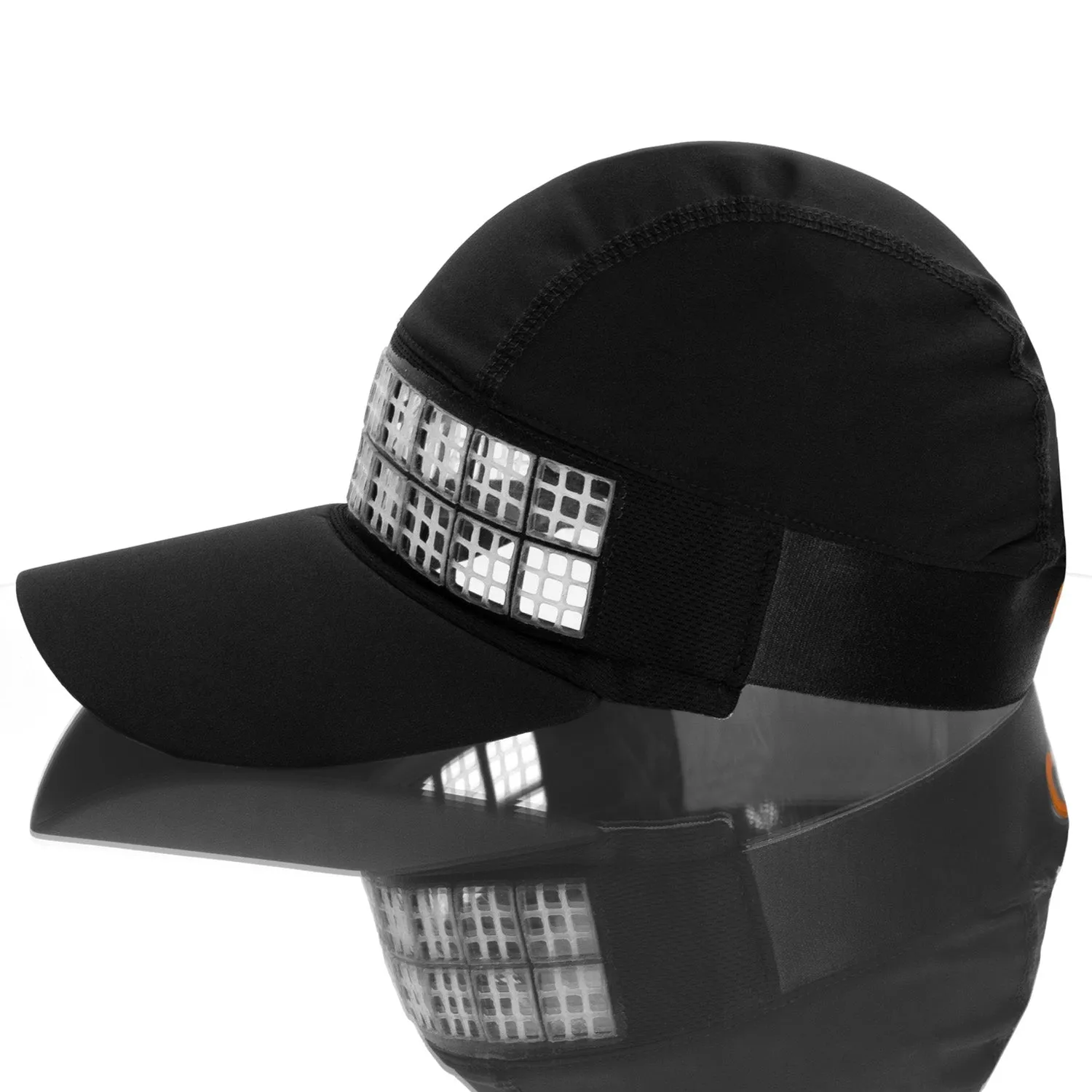 OMIUS by Headsweats Black Running Hat