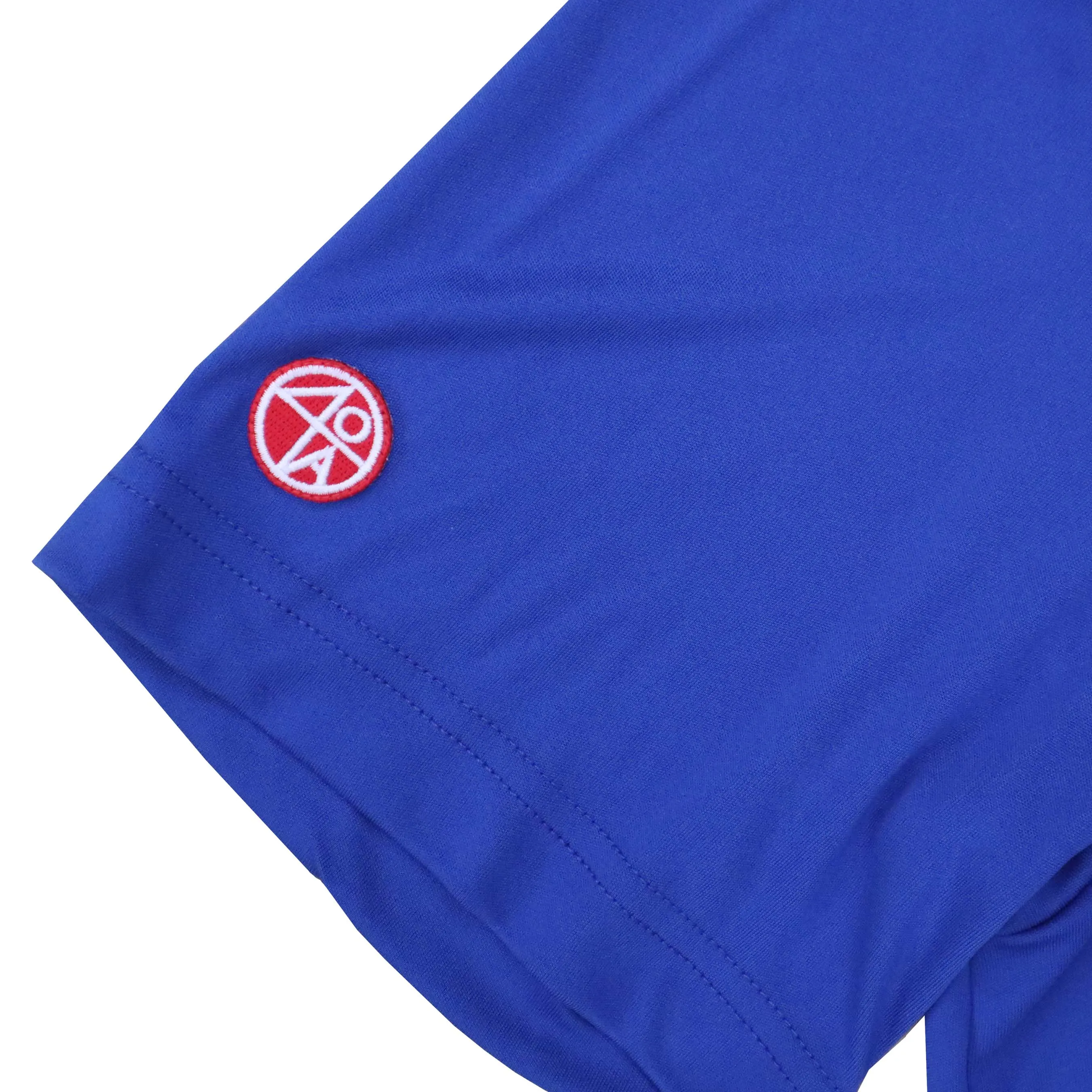 Orange And Blue Skies Breathable Shirt - Blue