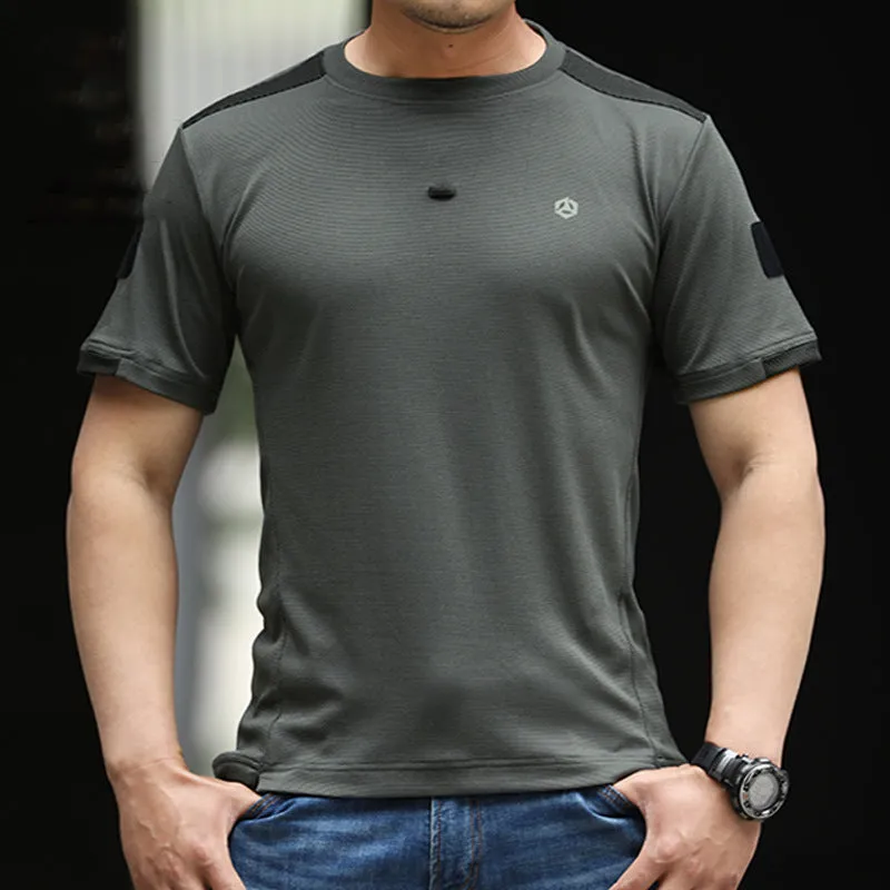 Outdoor Men's Breathable Sports Quick-Drying T-shirt