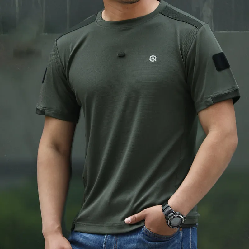 Outdoor Men's Breathable Sports Quick-Drying T-shirt