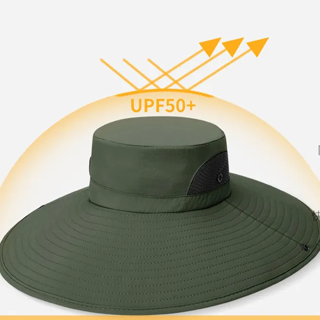 Outdoor UV-proof Breathable Quick-drying Fisherman Hat