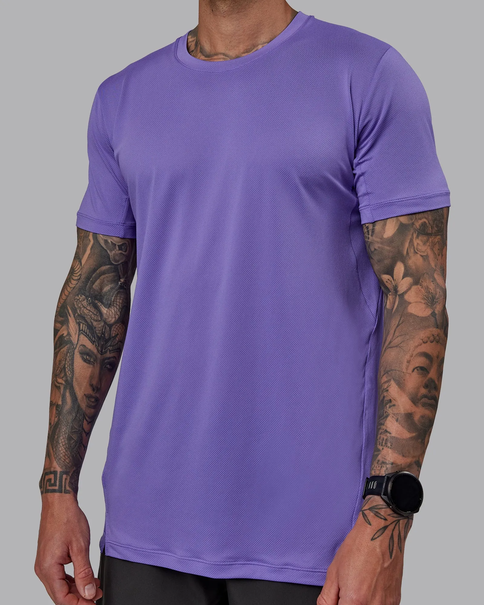 Pace Running Tee - Dahlia Purple