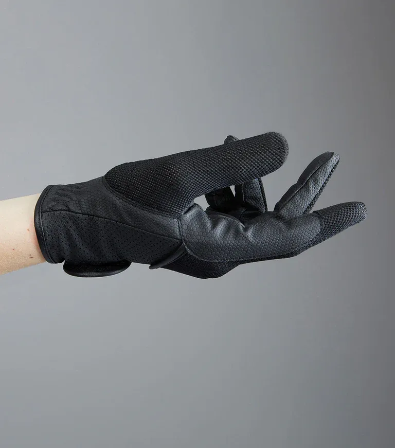 PEI Breathable Kids & Adult Grip Gloves (Black)