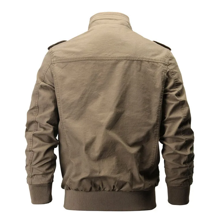 Plus Size Flight Jacket For Men