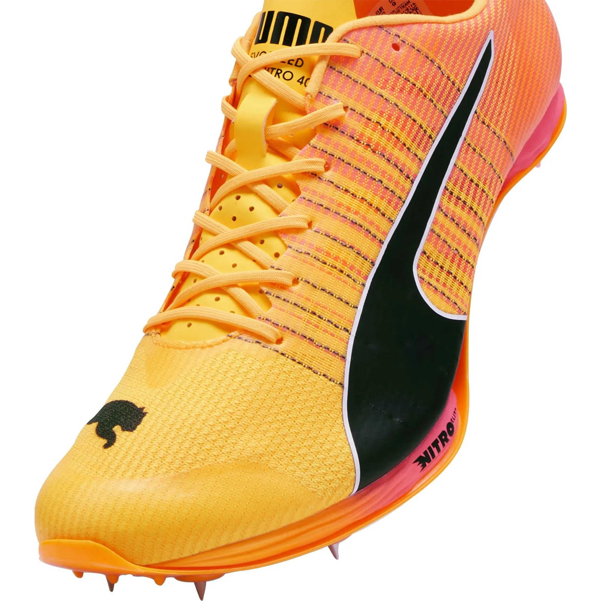 Optimized Performance Puma EvoSpeed 400 Nitro 2 Orange Running Spikes