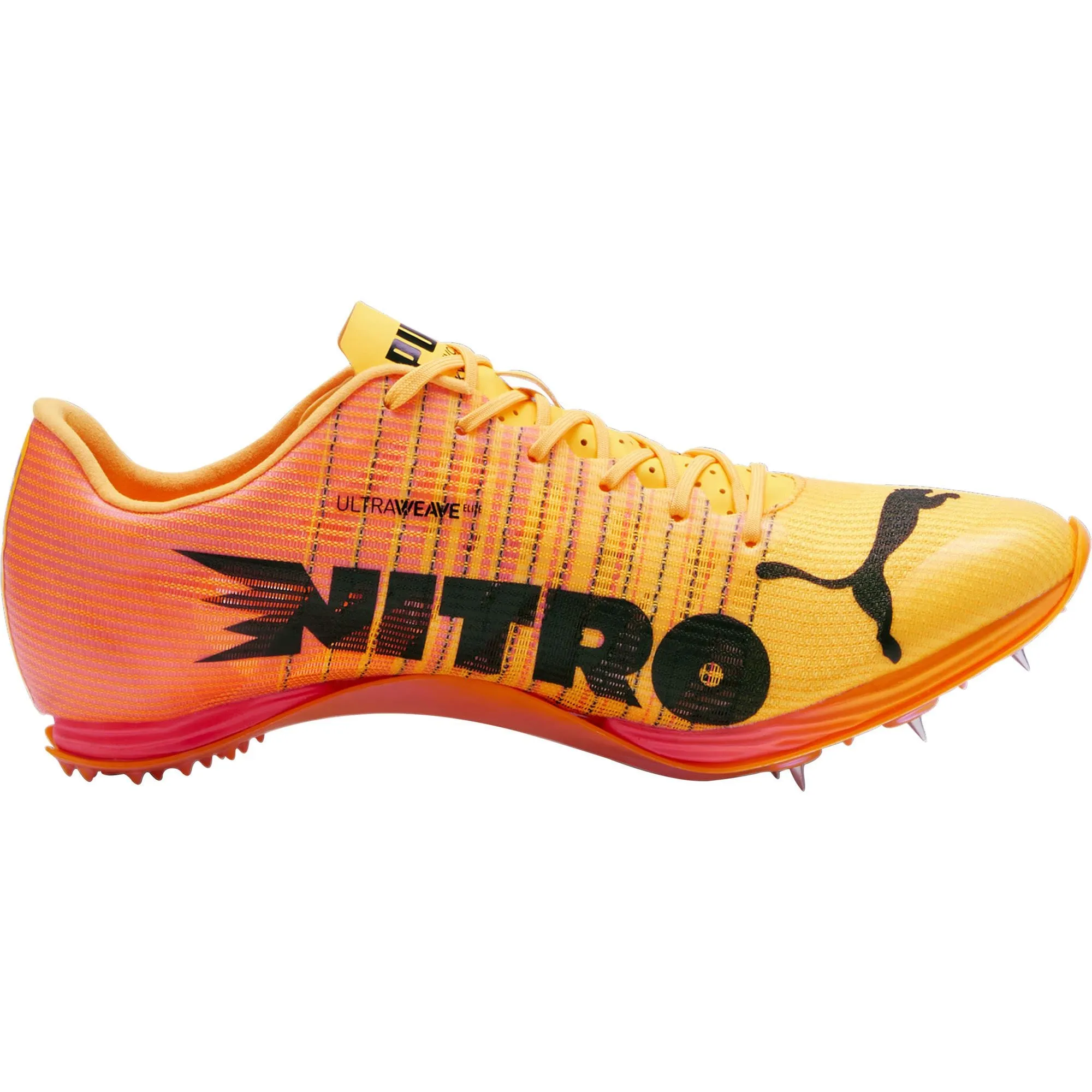 Optimized Performance Puma EvoSpeed 400 Nitro 2 Orange Running Spikes