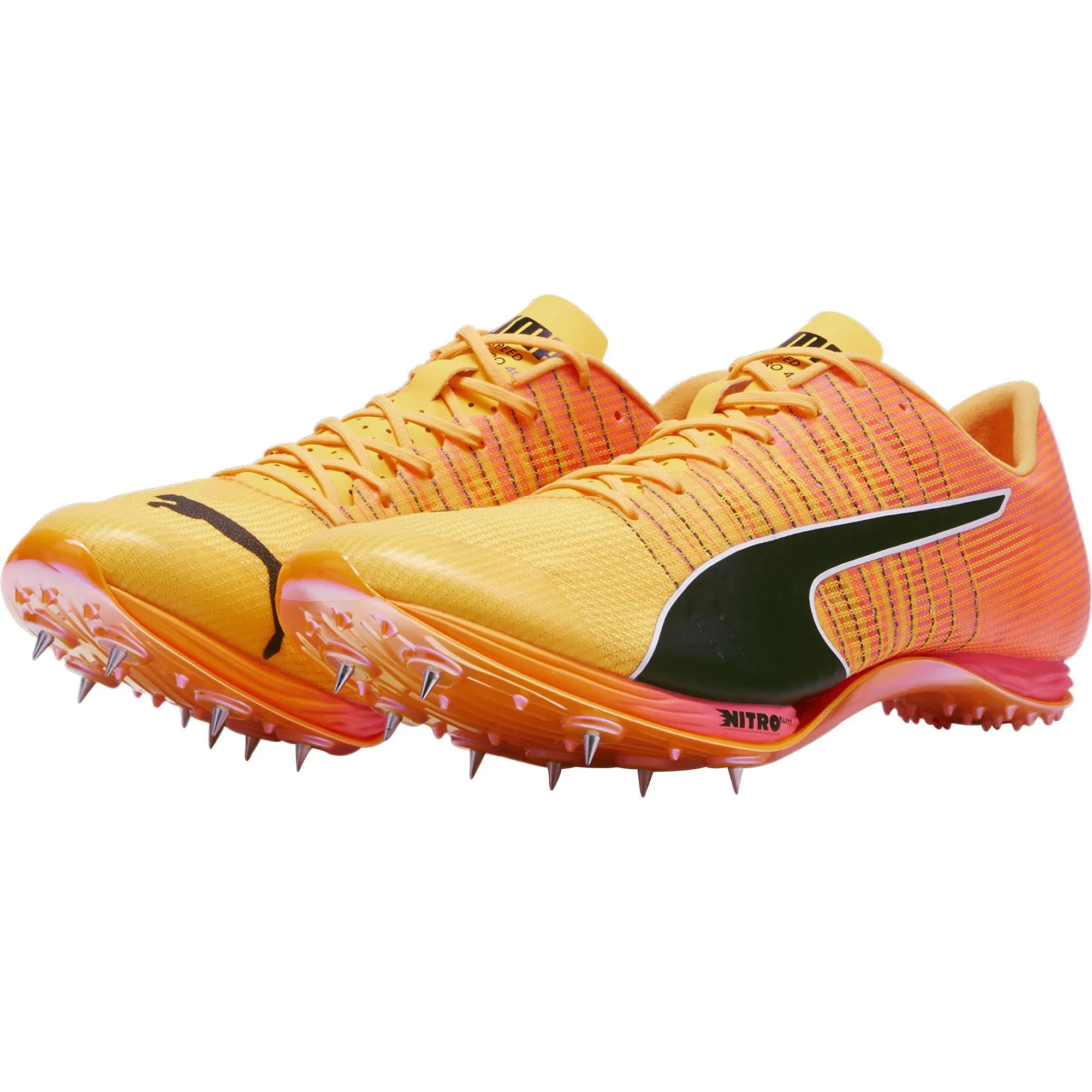 Optimized Performance Puma EvoSpeed 400 Nitro 2 Orange Running Spikes