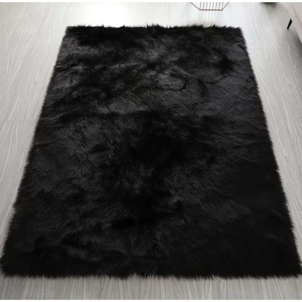 "Cozy Collection" Ultra Soft Fluffy Faux Fur Sheepskin Area Rug