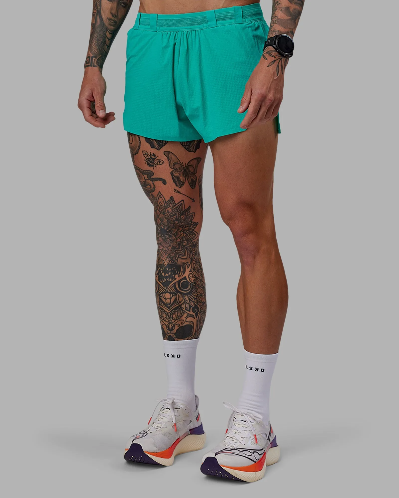 Mens Atlantis Race Day 3” Lined Running Shorts - Lightweight & Breathable Performance Gear